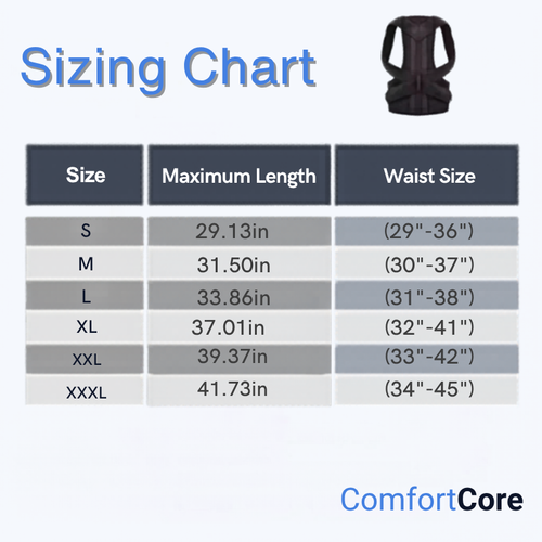 ComfortCore Posture Support Brace